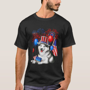 T-shirt Filles 4E Juillet Femme tenue d'été drapeau améric