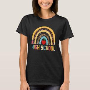 T-shirt Filles arc-en-ciel du lycée Garçon Professeur Équi