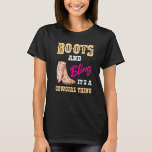 T-shirt Filles Bottes Léopard Brillant C'est Une Chose De