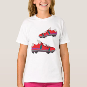 T-shirt filles chaussures de football