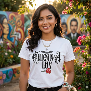 T-shirt Filles Chicana Love
