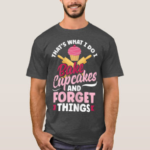 T-shirt Filles Cupcake Baking Funny Bake Lover 2938