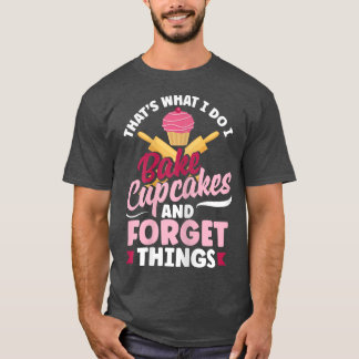 T-shirt Filles Cupcake Baking Funny Bake Lover 2938