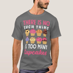 T-shirt Filles Cupcake Baking Funny Cupcake