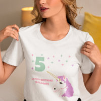 Filles d'anniversaire Licorne Magique