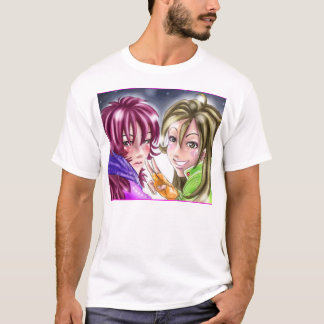 T-shirt Filles dans la neige