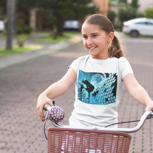 T-Shirt Filles Danseuses Silhouettées