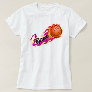 T-shirt filles de basket-ball