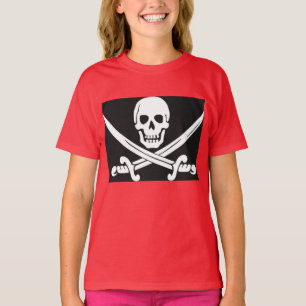 T-shirt Filles de chemise de pirate