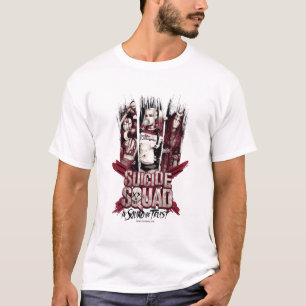 T-shirt Filles de peloton du peloton   de suicide "dans le
