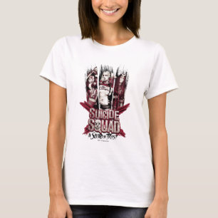 T-shirt Filles de peloton du peloton   de suicide "dans le