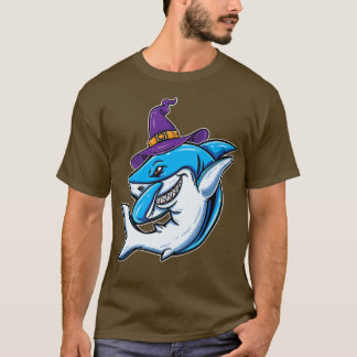 T-shirt Filles de requins sorciers HalloweenT-shirt