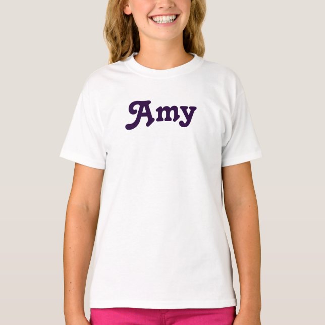 T-shirt Filles de vêtements Amy (Devant)