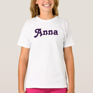 T-shirt Filles de vêtements Anna