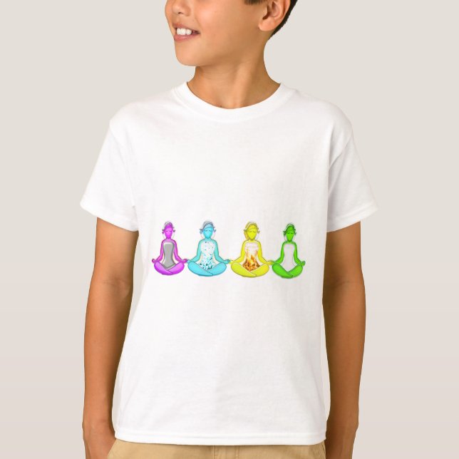 T-shirt Filles de yoga (Devant)