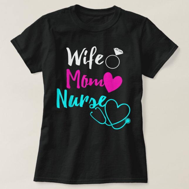 T-shirt Filles Drôle Cadeau Infirmière Certaines Infirmièr (Design devant)