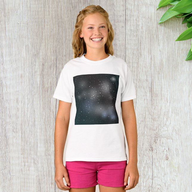 T-shirt filles du ciel de nuit (Créateur téléchargé)