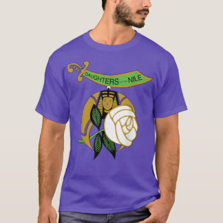T-shirt Filles du Nil Shriners AAONMS DON OES Moth