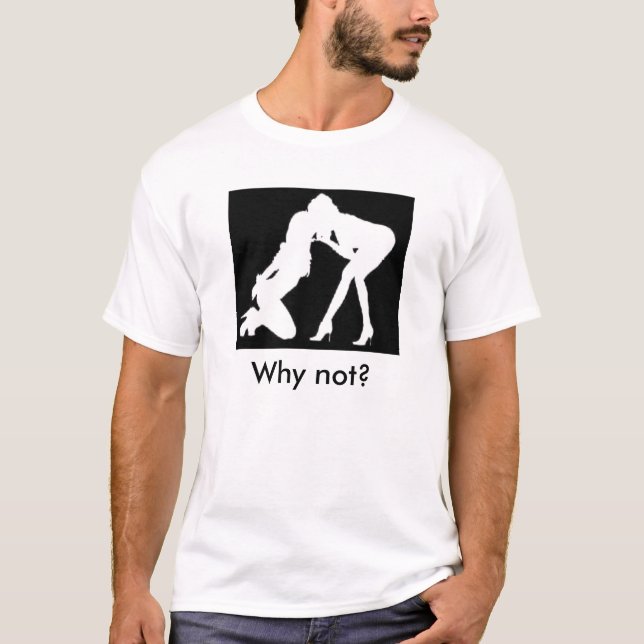 T-shirt Filles embrassant, pourquoi pas ? (Devant)