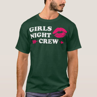 T-shirt Filles filles nuit équipe fête dames mariée T-Shir