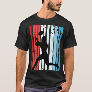 T-shirt Filles Football américain 13e anniversaire Footie