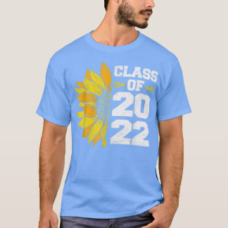 T-shirt Filles Graduation Classe De Jupe De 2022 Moitié Di