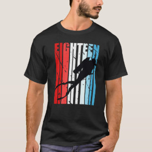 T-shirt Filles Ou Garçons Plongée Sous-Marine 18e Annivers