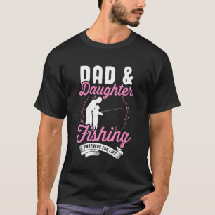 T-shirt Filles Pêche Enfants Poisson Papa Fille Correspond
