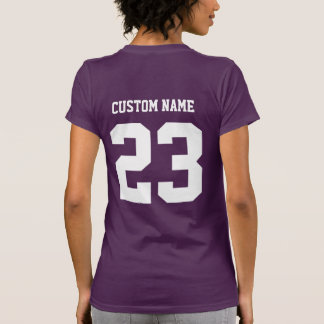 T-shirt Filles Personnalisé Nom Rose Classe de Chemise Sen