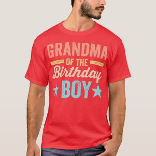 T-shirt Filles Petit-Fils Anniversaire Grand-Mère De L'Ann