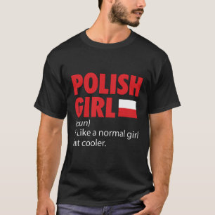 T-shirt Filles polonaises Pologne Vacances Cadeaux de voy