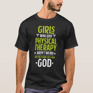 T-shirt Filles qui aiment la thérapie physique PT Therap p