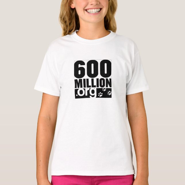 T-shirt filles ringer t (Devant)