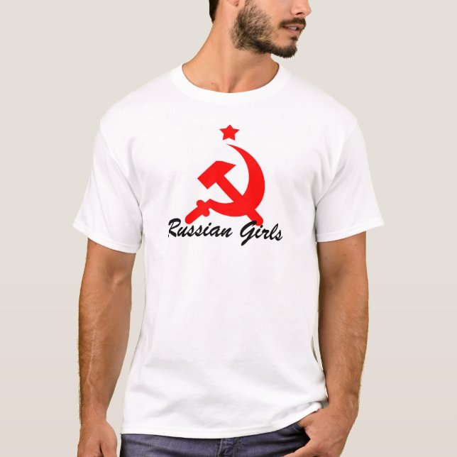 T-shirt filles russes (Devant)