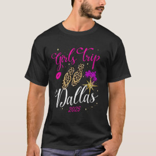 T-shirt Filles Voyage Dallas 2025 Chemises FEMMES Fin de s
