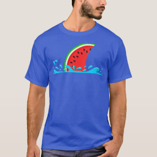 T-shirt Filles Watermelon requin Fin drôle Famille Été Va