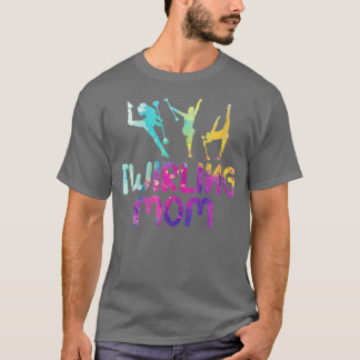 T-shirt Filles wirling maman wirlers Majorette Baton wirli