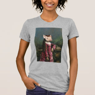 T-shirt Fillette au Cochonnet Victorien