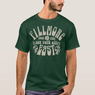 T-shirt Fillmore 1968 1971 New York City East Embody Peac