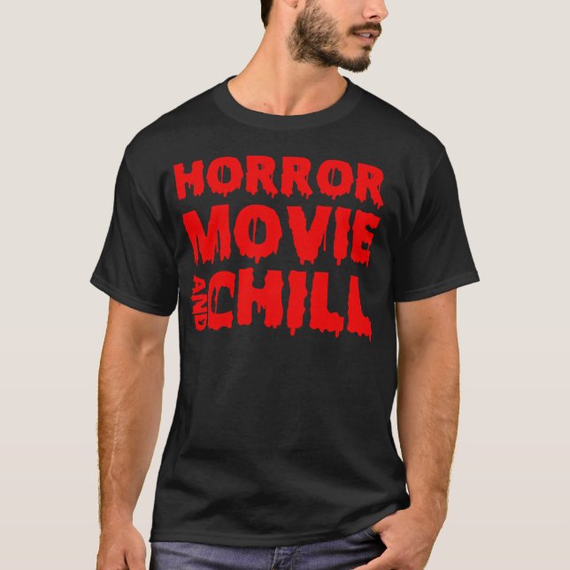 T-shirt Film D'Horreur Et Chaud (Devant)