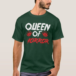 T-shirt Film d'horreur Reine Halloween fille