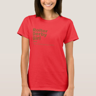T-shirt Film Girl - Roller Derby