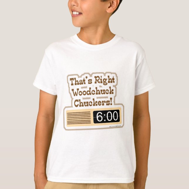 T-shirt Film Groundhog (Devant)