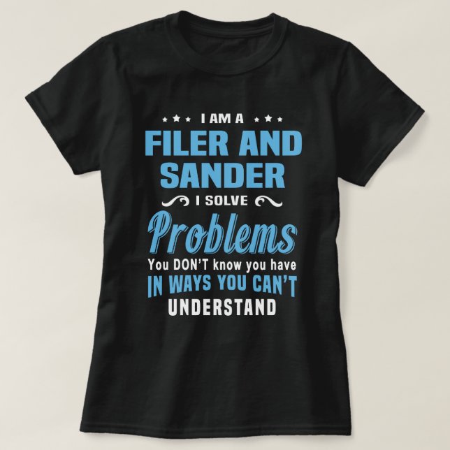 T-shirt Filmer Et Sander (Design devant)