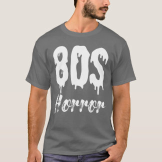 T-shirt Films d'horreur des années 80 Amateur de films eff