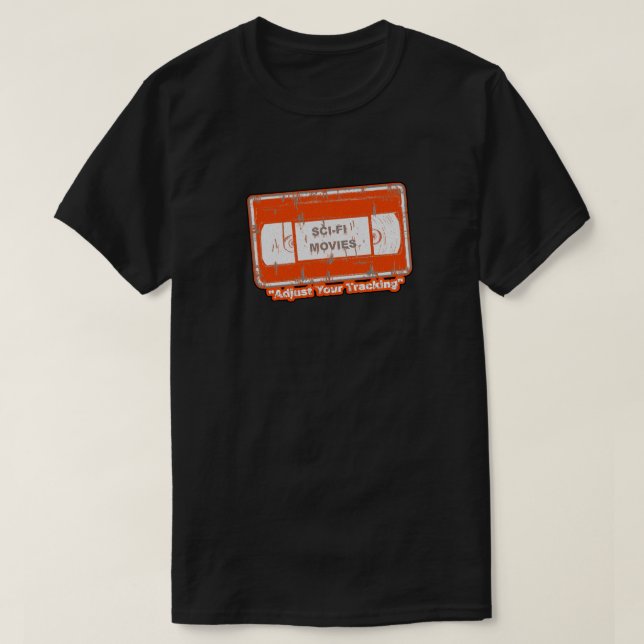 T-shirt Films Sci-Fi - Réglez Votre Suivi (Design devant)