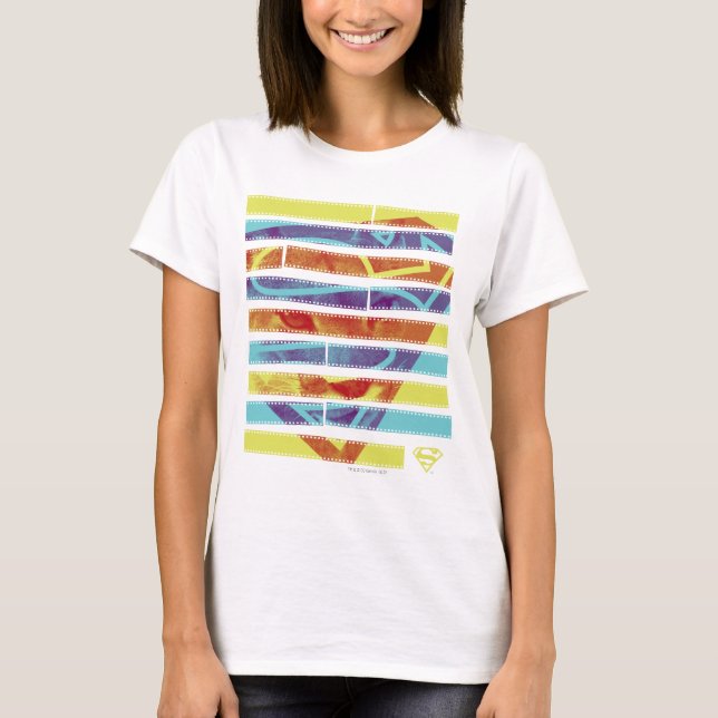 T-shirt Filmstrip Supergirl (Devant)
