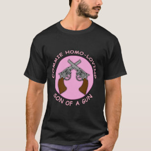 T-shirt Fils affectueux homo coco d'une arme à feu