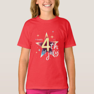 T-shirt Fils de la liberté : Impressions audacieuses de fi