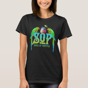 T-shirt Fils De Pirates Parrot Femmes